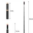 Selfie Stick Tripod for iPhone & Android Portable Phone Tripod Stand with Bluetooth Remote, One-Click Open, Compact & Lightweight for Vlogging, Travel & Everyday Use (Black)