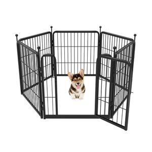 FXW Rollick Dog Playpen for Yard, RV Camping, 24 inch 6 Panels for Small and Puppy Dogs│Patented
