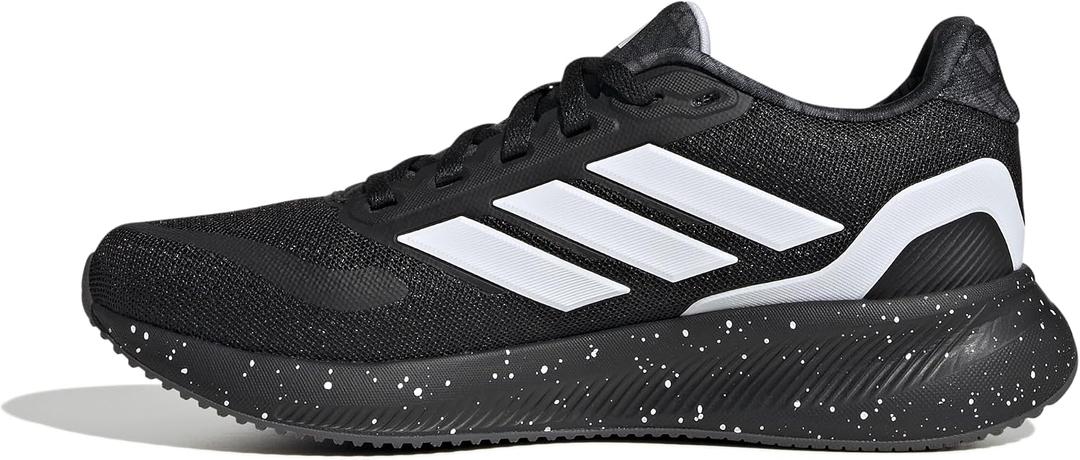 Adidas Unisex-Kid's Run Falcon 5, Black/White/Grey, 7