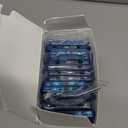 Knitgrip 25 Boxes Mini Travel Sewing Kit Quick Fix Sewing Kits Bulk Basic Portable Pre Threaded Needle Emergency Repair Tool for Adults DIY Handcraft Wedding Gifts Beginner Traveler Home Hotel (Blue)