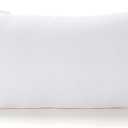 Acanva Fluffy Pillow Insert for Bed Sleeping, Decorative Stuffer Cushion Sham Filler, 16x26 Inch, White