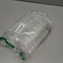 Geetery 4 Pcs Acrylic Cash Tray for Cash Stuffing Mail Sorter Organizer Clear Desk Envelope Organizer for Sorting Mail Envelope Bill Business Card Eyeshadow Palette(7 Slot)