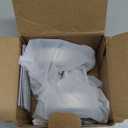 YOHOM Stainless Steel Vacuum Suction Cup Bathroom Shower Holders - Removable Towel Rack, Bathrobe and Loofah Hooks with Brushed Finish (Silver)