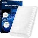 KURIMUP CA10190 Replacement Engine Air Filter, Efficient Filtration Offers 99% Air Purification, Fit for Toyota Corolla/Matrix/Yaris, Scion iM/xD, Pontiac Vibe.