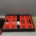 2 in 1 Hand Truck Dolly with Folding Basket,Folding Hand Truck Heavy Duty 330lbs Capacity,Foldable Hand Trcuk with Retractable Handle and Rubber Wheels,Portable Dolly with Bungee Cords for Moving - Amazon.com