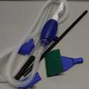 GreenJoy Aquarium Fish Tank Cleaning Kit - 5 in 1 Algae Scraper Set - Siphon Vacuum for Water Changing and Sand Cleaner (Cleaner Set)