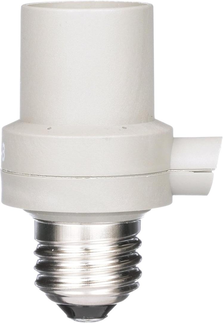 Woods 59405WD Indoor/Outdoor Light Control Socket With Photocell, Pack of 2