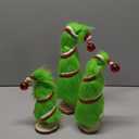 3 PCS Christmas Tree, Christmas Decorations with Plush Fur Surface, Tabletop Decor for Xmas New Year Winter Holiday Home Decor