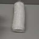 150 Pack Plastic Coffee Cup Lids for 10, 12, 16, 20, 22 oz Paper Cups, 90 mm/3.5 inches, Disposable Dome Coffee Lids for Tea, Hot Chocolate, Espresso, White