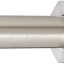 Ivilon Tension Curtain Rod - Hexagonal Spring Tension Rod for Windows or Shower, 36 to 54 Inch, Brushed Nickel