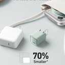 Anker Nano Charger, USB C GaN Charger 30W, PIQ 3.0 Foldable PPS Fast Charger for iPhone 17/16 and More Series, Galaxy, iPad, Compatible with MagSafe (Blue)