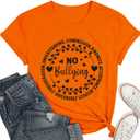 Unity Day Orange Shirt for Women Anti Bullying Awareness T-Shirts Orange Kindness Tee Tops (Medium)
