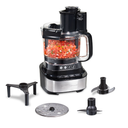 Hamilton Beach  10-Cup Stack & Snap™ Food Processor with Bowl Scraper, Black, 70822FG