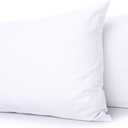 Cotton Delight Queen Pillow, White, 100% Natural Cotton 