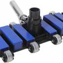 Swimming Pool Tool 14IN Weighted Swimming Pool Vacuum Head Cleaning Tool Accessories with Rolling Wheel Hard