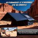 Inflatable Tent with Skylight & Stove Jack,Blow Up Tents, Hot Tent, 4-6P