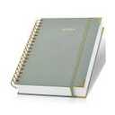 Aesthetic Thick Spiral Notebook Journal For Women in B5 Format - Modern Linen Hardcover College Ruled Note Book With 300 Lined Pages - Perfect For Writing And Staying Organized at Work or School