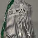 ChiaoLezhee Heart Corset Top For Women, Sexy Concert Outfits Going Out, Strapless Crop Top, Overbust Bustier, Silver Leather, X-Small