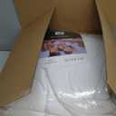 Beckham Hotel Collection Queen Size Mattress Pad (Extra Padded) & Protector Hybrid - Quilted Pillow Top Mattress Cover - Thick, Plush, Fitted Mattress Topper for Bed