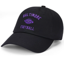 Sport Hat Trucker Hat for Men Women Classic Football Fans US Cities Mesh Adjustable Embroidered Baseball Cap, Baltimore