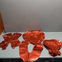 Raiten 100 Pcs Heart Foil Balloons 10 Inch Heart Romantic Love Shaped Balloons Valentine Decorations for Valentine's Day Wedding Proposal Birthday Party(Red)