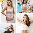 CIRLOSO Sticky Bra Push Up  Double Sided Adhesive Bras Inserts,Instant Lift Bra Pads for Enhanced Cleavage Beige