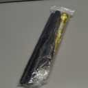 Hicarer 2 Pcs Women Royal Die Cut Glitter Crown and Cane Set Witch Queen Costume Accessory for Halloween Party (Gold)