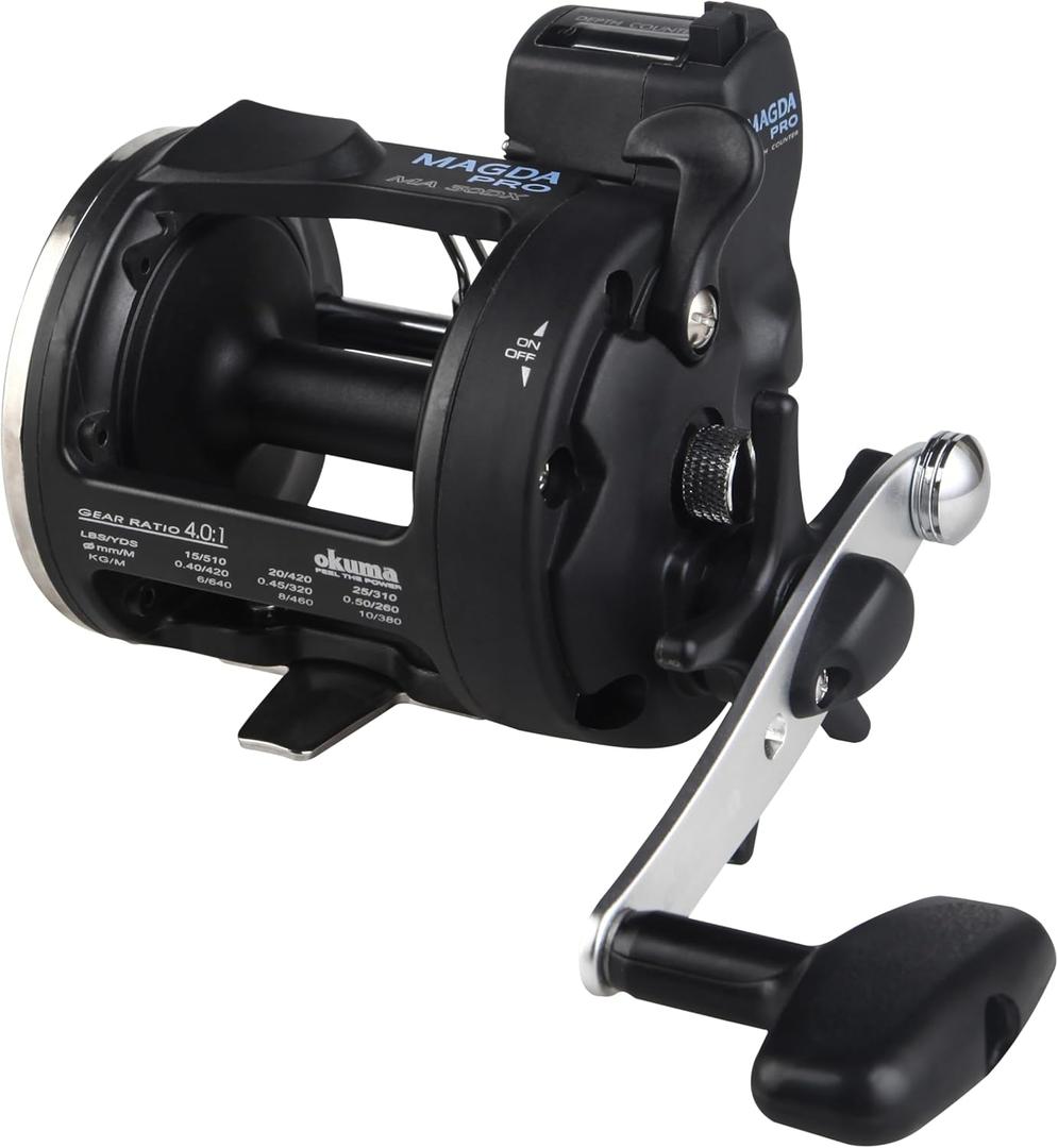 Okuma Magda Pro Line Counter Levelwind Trolling Reel