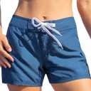 Kanu Surf Women's Breeze Boardshort (2, Navy)