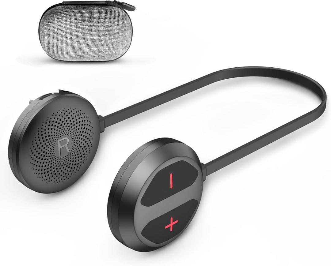 Weneed Bluetooth Ski Helmet Headphones, IPX6 Waterproof, Built-in Mic, HD Speaker Chip, Ice-Resistant Down to -4 for Skiing, Snowboarding, Mountain Biking, Climbing