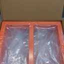 Ultrawall Lumber Storage Rack Wall Mount Wood Storage Racks, Metal Wood Organizer Racks for Shed, Workshop, Garage, Holds Up 220 LBS Per Level (Pack of 4, Orange)