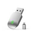 Wireless CarPlay Adapter for iPhone – Convert Wired to Wireless, Compact USB Design, Plug & Play – Works with Apple CarPlay Cars – Fast Connection, No Latency – Includes USB-C Cable