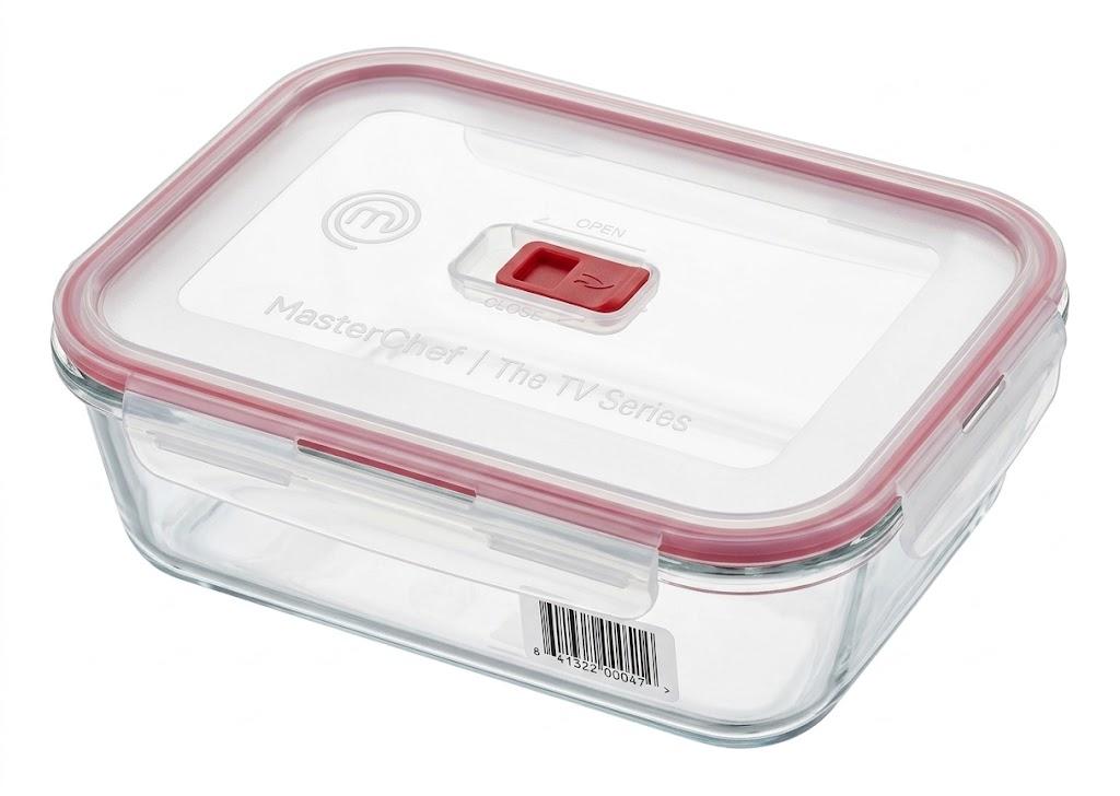 MasterChef Glass Dish 2L With Locking Lid