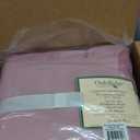 OakRidge Satin Fleece Blanket, Full/Queen, Twin or King Size  100% Polyester Lightweight Fabric, Rose