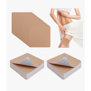 50 Pcs Thigh Lift Tape Pre Cut Belly Tape Back Fat Tape Kinesiology Lift Body Tape Elastic Skin Tape for Leg Stoma Backless Dresses Wedding Pregnancy