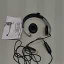 Cyber Acoustics USB Mono AC-840 Headset, Headphone with microphone, Great for Education, Office and Call Centers (AC-840)