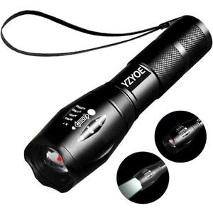 Rechargeable 850NM Infrared Tactical Flashlight, 2-in-1 White Light and LED Infrared Hunting Light, 2 Modes, Raccoon Hunting Lamp, Detector, Night Observation.