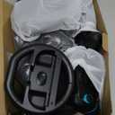 Pro Controllers Accessories Bundle for Nintendo Switch 2 18in1: Carrying Case, Screen Protector, Thumb Grip for Joycon, Dockable Console Protective Cover Shell, Steering Wheel, 2025 Switch2 Game Kit