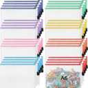 Jetec 32 Pcs Mesh Zipper Bags Toy Storage Bikini Organizer Bag Bolsas Para Guardar Trajes De Bano Waterproof Zipper Reusable Pouch Puzzle Multipurpose for Storage Office(Cute Color,7.5 x 5 Inch)