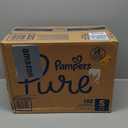 Pampers Pure Protection Baby Diapers, Size 5 (27+ lbs), 132 Count, Up to 100% Leakproof, Premium Plant-based Skin Protection, Hypoallergenic Soft Diapers