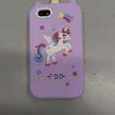 Kids Smart Phone for Girls, Christmas Birthday Gifts for Girls Age 3-10 Kids Toys Cell Phone, 2.8" Touchscreen Toddler Learning Play Toy Phone with Dual Camera, Game, Music Player, 8GB Card Purple