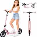 Scooter for Kids Ages 6-12, Foldable Kick Scooter with 8-Inch Wheels
