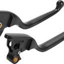Motorcycle Brake Clutch Lever Set Compatible with 2018-2024 Harley Softail Breakout Fat Boy Deluxe Heritage Classic Sport Glide Street Bob Low Rider Replacement Accessories Parts