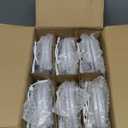 VOLISUN 12 Pack 6 inch Recessed Lighting, 5CCT LED Recessed Light with Junction Box, 2700K-5000K Selectable, 13W Eqv 120W, 1080LM Dimmable Canless Wafer Downlight, LED Ceiling Light ETL Certificated (White)