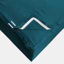 Zip On Sheets Full Size Zipper Fitted Sheet - Includes 1 Fitted Base + 2 Zip On Sheet - Upto 16 Inch Deep Pockets - Easy to Use, Wont Pop Off - Soft Microfiber Full Size 54X75 - Teal