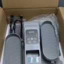 SITFIT, Sit Down and Cycle! Powered Foot Pedal Exerciser for Seniors, Under Desk Elliptical Exercise Bike, Leg Exerciser While Sitting. Peddler Exerciser Mini Bike, Portable Rehabilitation Equipment.