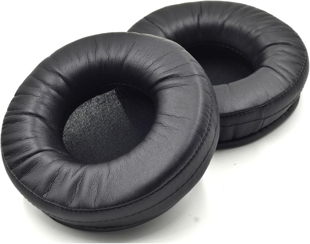 HD 250 Ear Pads Replacement Ear Cushions Compatible with Sennheiser HD 250 HD 520 HD 530 HD 540 HD 560 Headphones Comfort Protein Leather Noise Isolation Memory Foam Earpads Earmuffs (Black)