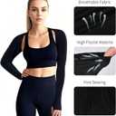 2 Pack Sun Shawl Cooling Sleeves - Golf UV Arm Sleeve - Arm Covers for Women - Shawl Golf Sun Sleeves for Sun Protection