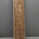 LazBlinds No Tools No Drill Cordless Bamboo Roman Shades, Light Filtering Window Treatment, Roll Up Bamboo Blinds for Windows 27'' W x 48'' H, Brown