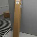 LazBlinds No Drill Cordless Bamboo Roman Shades, 39" W × 64" H, Brown
